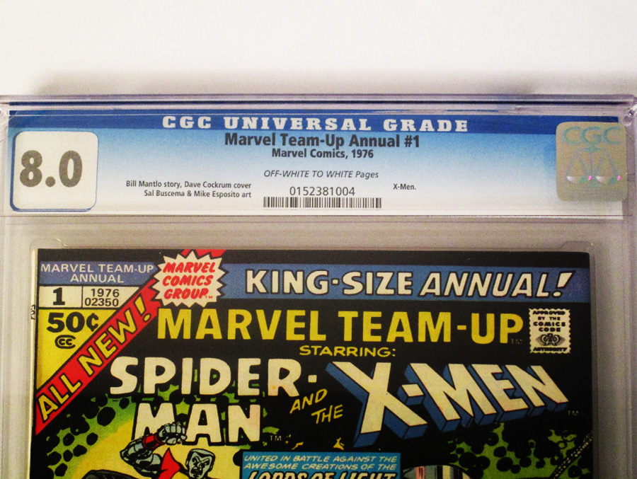 Marvel Team-Up Annual #1 Cover B CGC 8.0