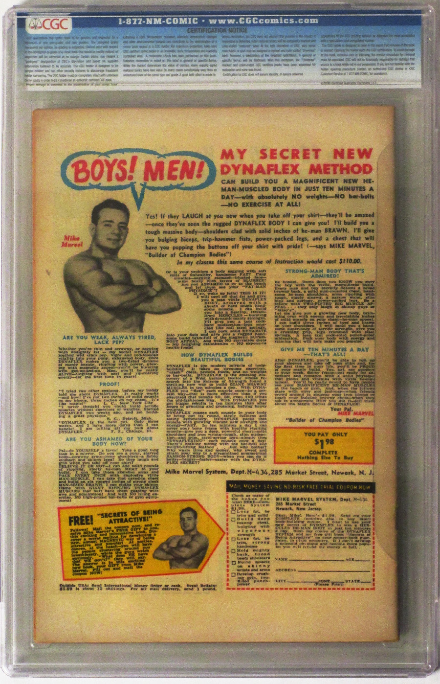 X-Men Vol 1 #10 Cover B CGC 7.0