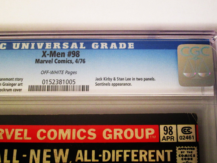 X-Men Vol 1 #98 Cover C CGC 4.0 25-Cent Regular Cover