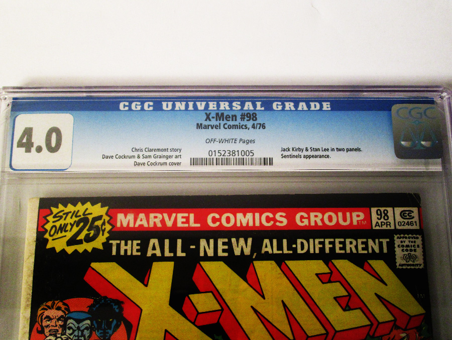X-Men Vol 1 #98 Cover C CGC 4.0 25-Cent Regular Cover