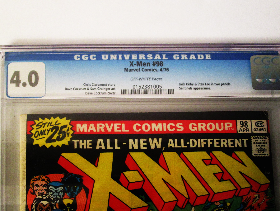 X-Men Vol 1 #98 Cover C CGC 4.0 25-Cent Regular Cover