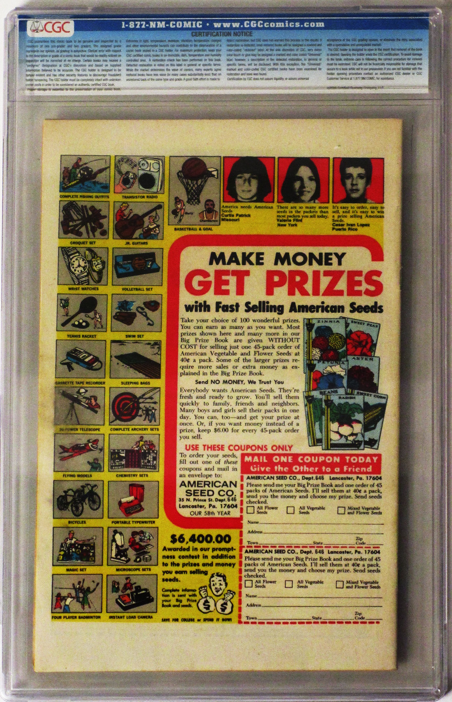X-Men Vol 1 #99 Cover C CGC 7.5 25-Cent Regular Cover