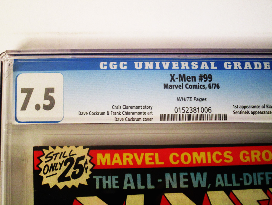 X-Men Vol 1 #99 Cover C CGC 7.5 25-Cent Regular Cover