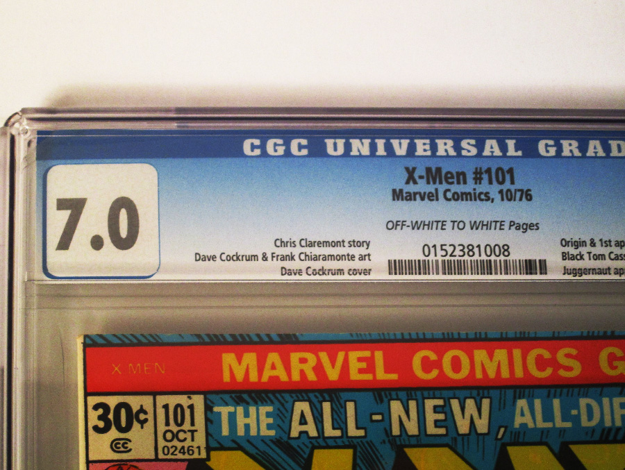 X-Men Vol 1 #101 Cover C CGC 7.0 1st Ptg