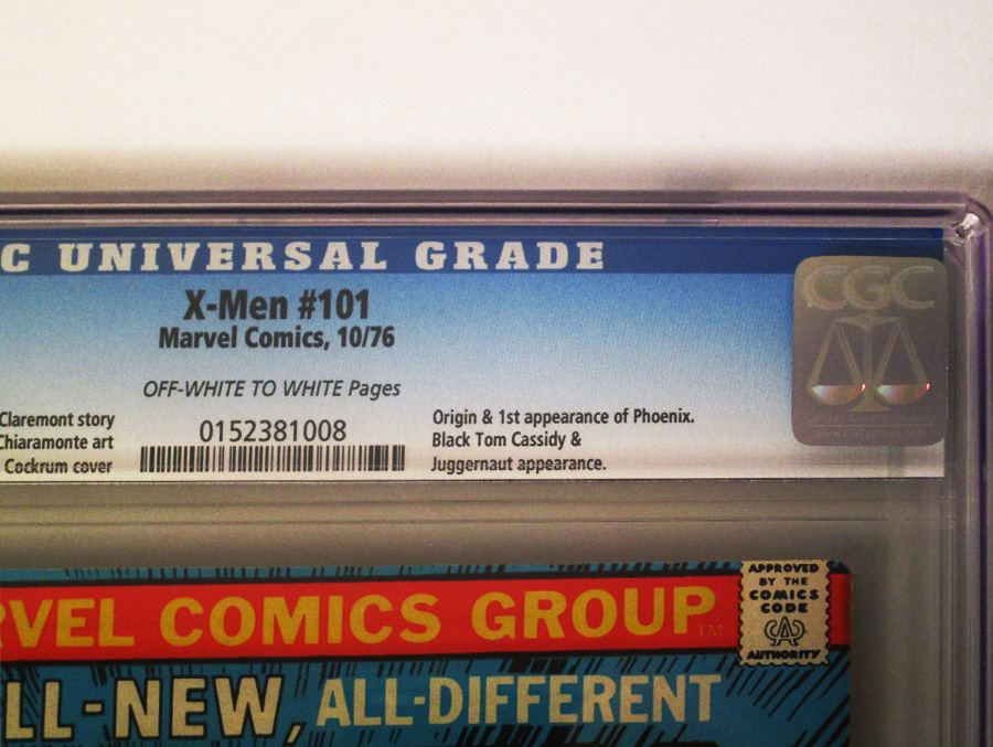 X-Men Vol 1 #101 Cover C CGC 7.0 1st Ptg
