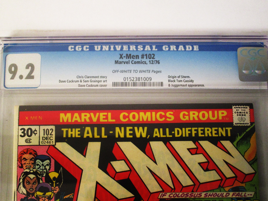 X-Men Vol 1 #102 Cover B CGC 9.2