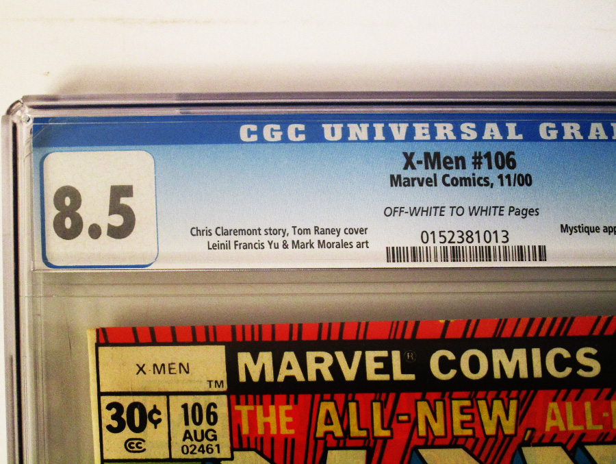X-Men Vol 1 #106 Cover C CGC 8.5 30-Cent Regular Cover