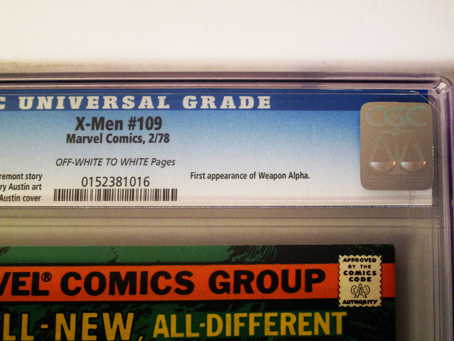 X-Men Vol 1 #109 Cover C CGC 8.5