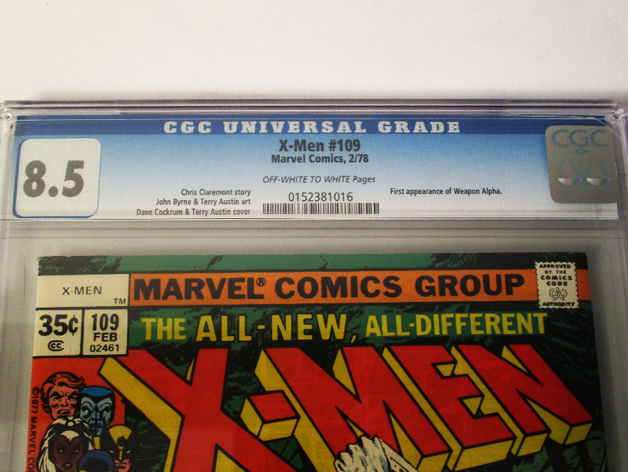 X-Men Vol 1 #109 Cover C CGC 8.5