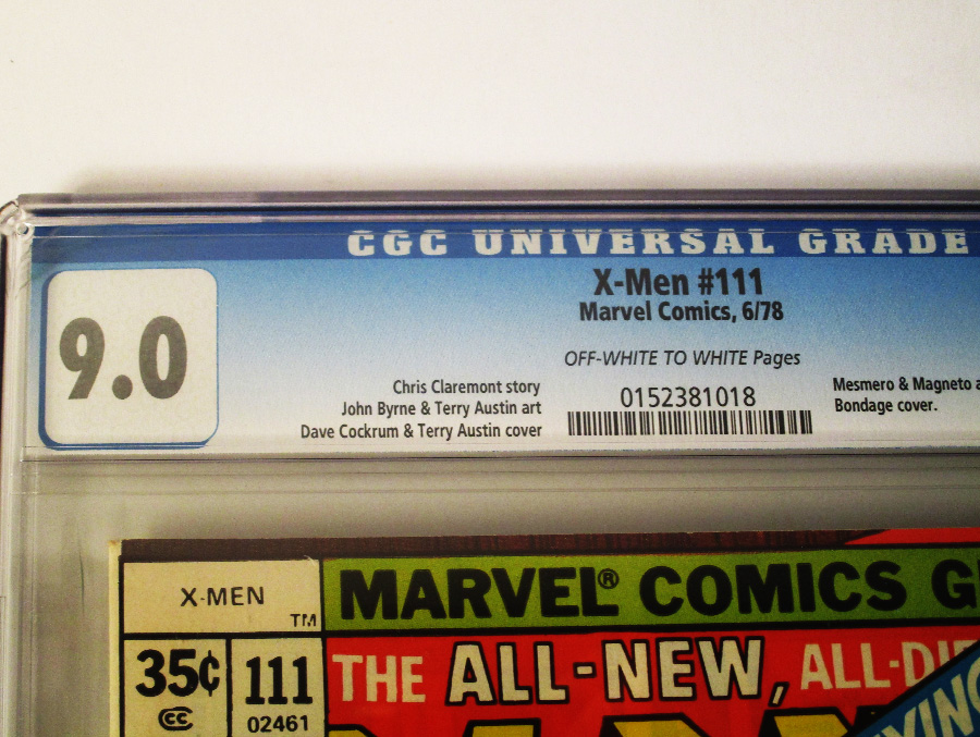 X-Men Vol 1 #111 Cover B CGC 9.0