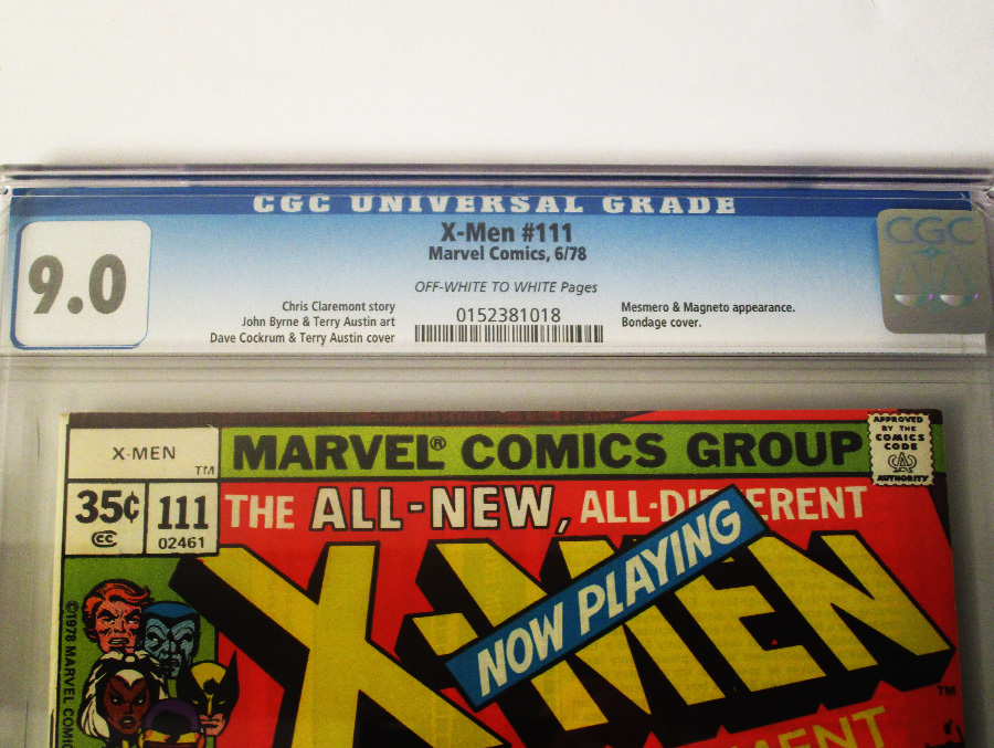 X-Men Vol 1 #111 Cover B CGC 9.0