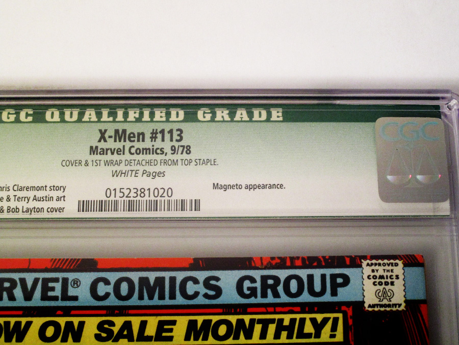 X-Men Vol 1 #113 Cover B CGC Qualified 9.2