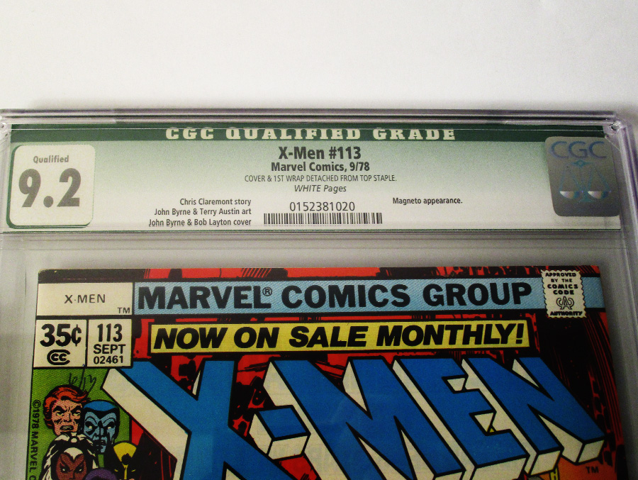 X-Men Vol 1 #113 Cover B CGC Qualified 9.2