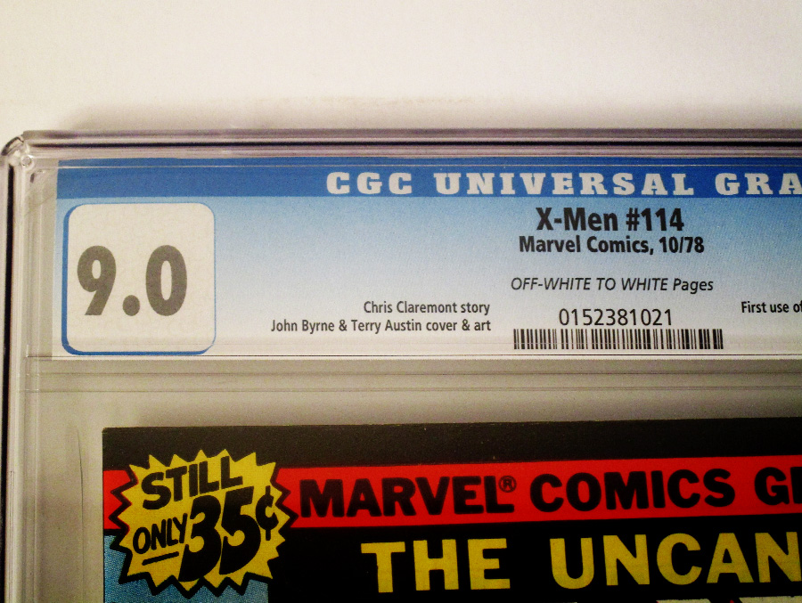 X-Men Vol 1 #114 Cover C CGC 9.0