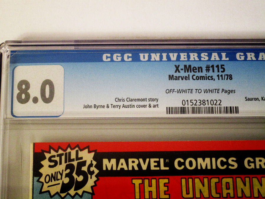 X-Men Vol 1 #115 Cover B CGC 8.0