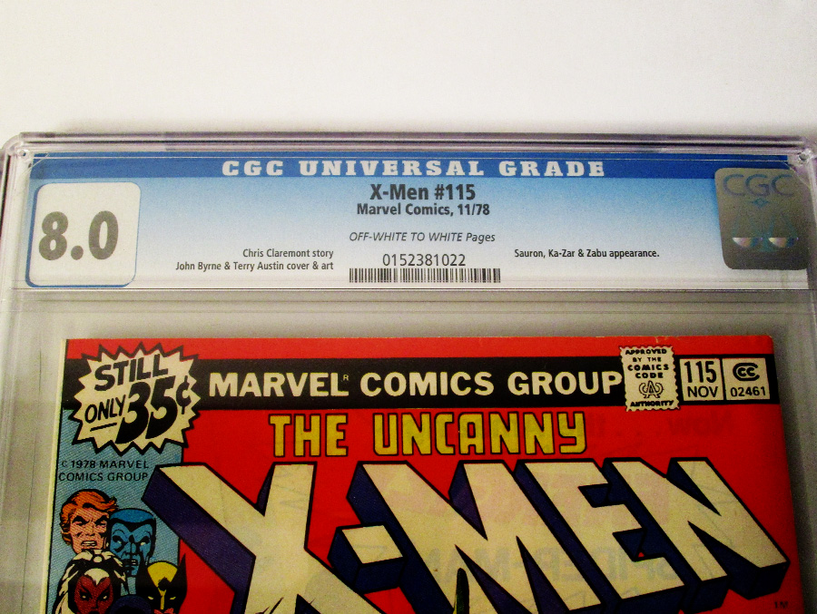 X-Men Vol 1 #115 Cover B CGC 8.0