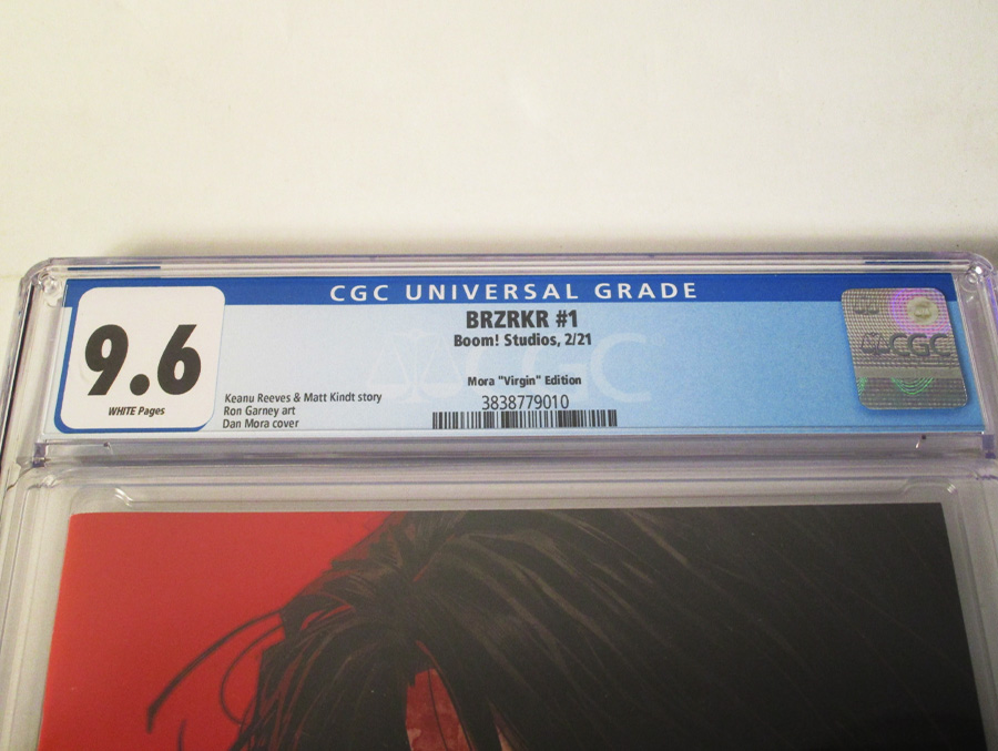BRZRKR (Berzerker) #1 Cover Z CGC 9.6 Incentive Dan Mora Virgin Variant Cover