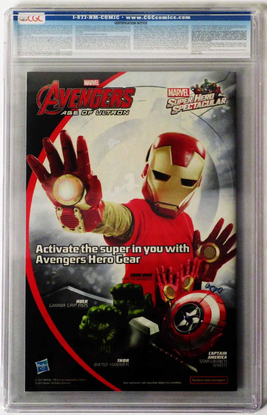 Contest Of Champions Vol 3 #1 Cover K CGC 9.8 Incentive Leinil Francis Yu Variant Cover