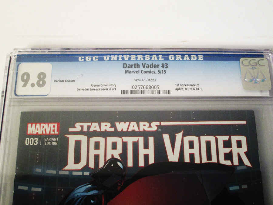 Darth Vader #3 Cover F CGC 9.8 Incentive Salvador Larroca Variant Cover