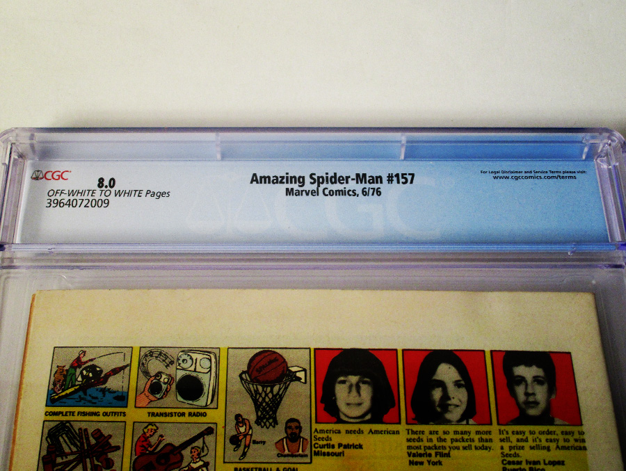 Amazing Spider-Man #157 Cover C 25-Cent Regular Edition CGC 8.0