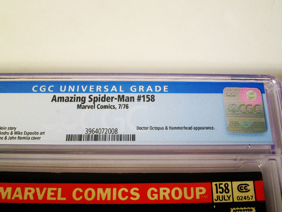 Amazing Spider-Man #158 Cover C 25-Cent Regular Edition CGC 8.5