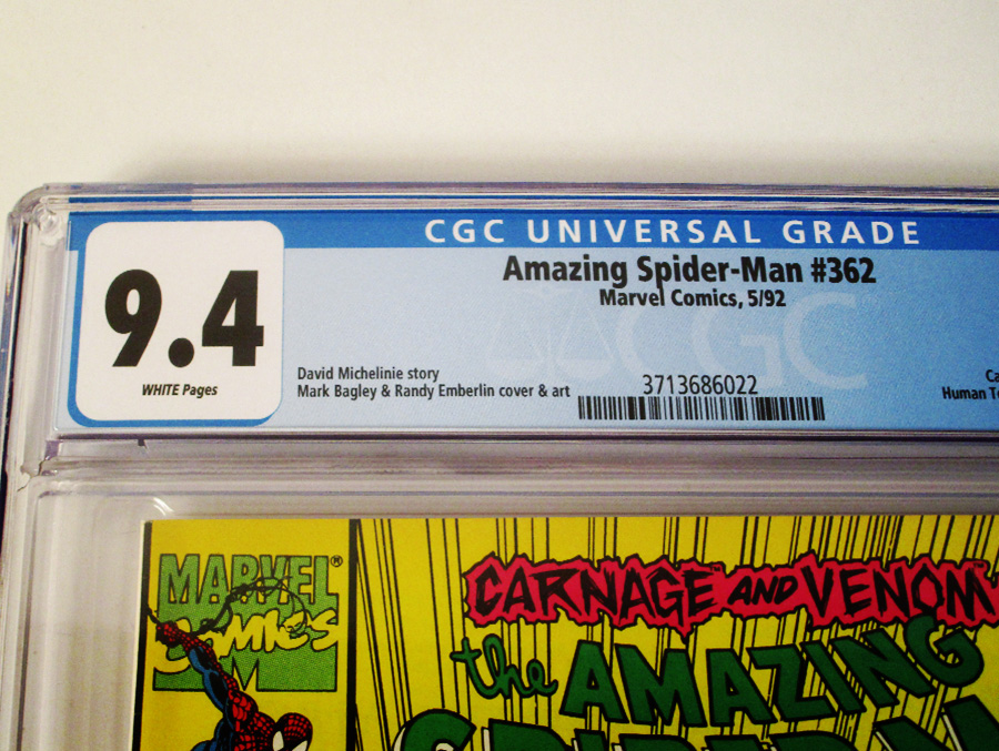 Amazing Spider-Man #362 Cover F 1st Ptg CGC 9.4