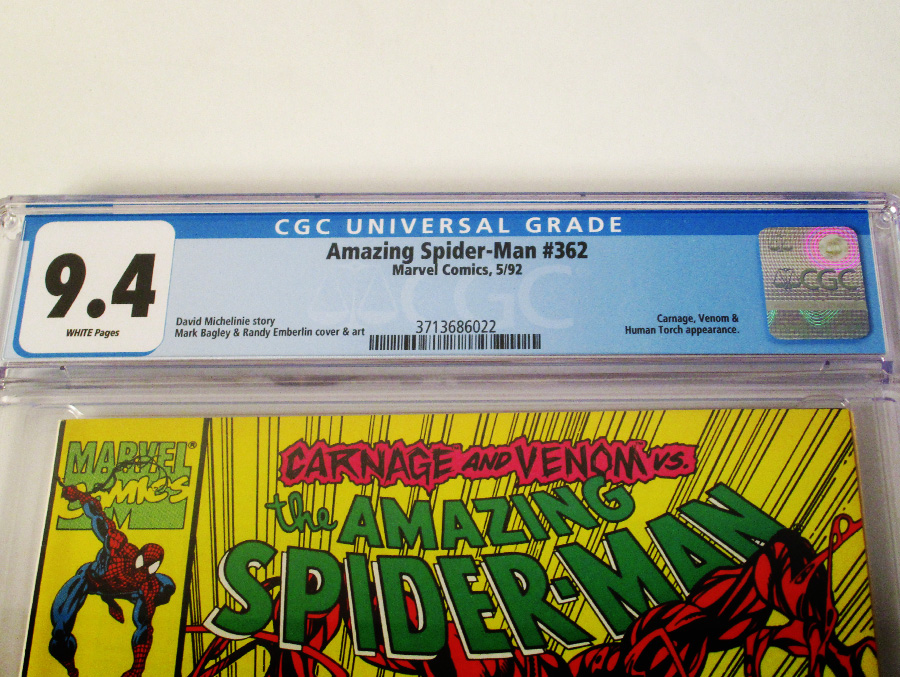 Amazing Spider-Man #362 Cover F 1st Ptg CGC 9.4