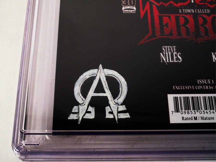 A Town Called Terror #1 Cover D Bombadier & Son Edition Signed CGC Signature Series 9.8