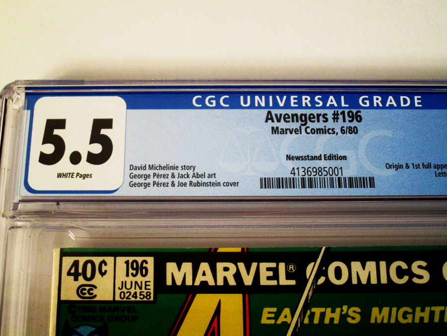 Avengers #196 Cover B CGC 5.5