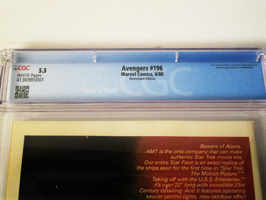 Avengers #196 Cover B CGC 5.5