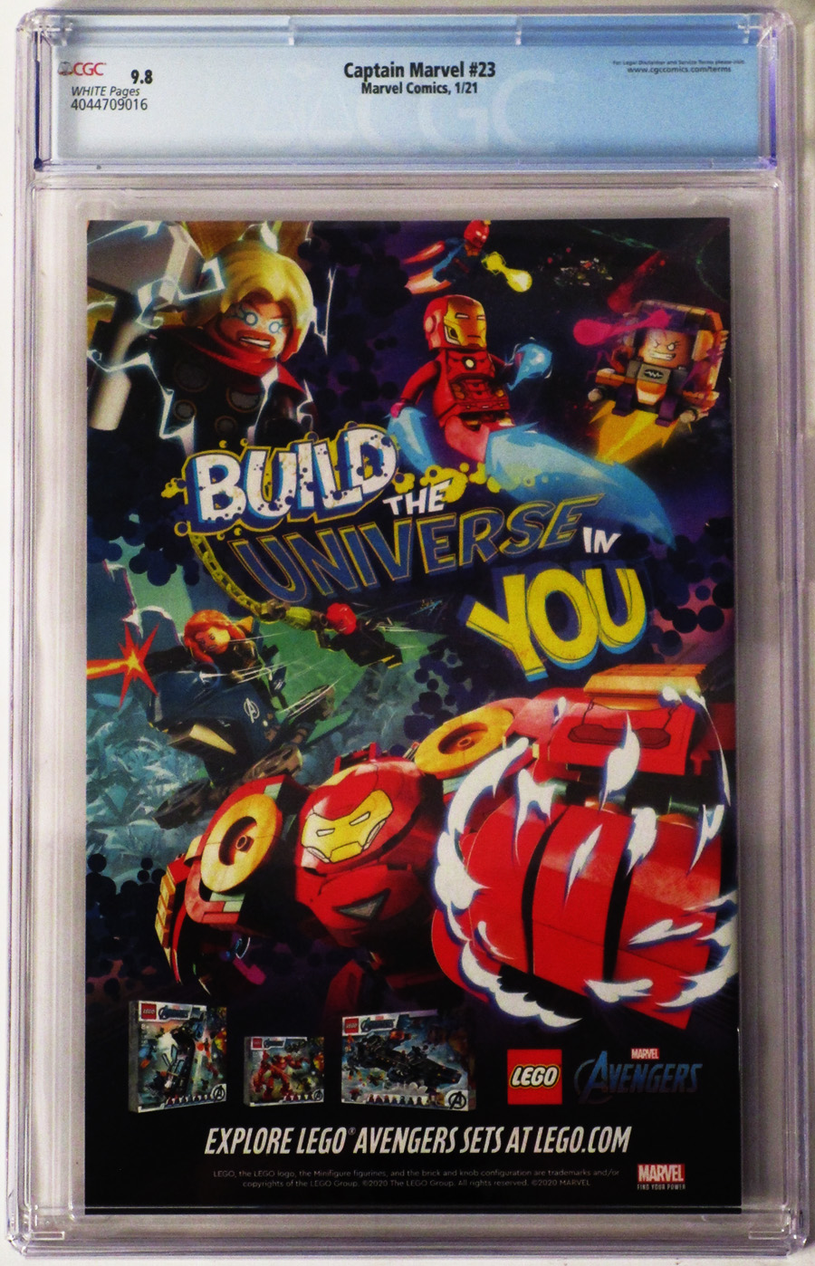 Captain Marvel Vol 9 #23 Cover D 1st Ptg Regular Jorge Molina Cover CGC 9.8