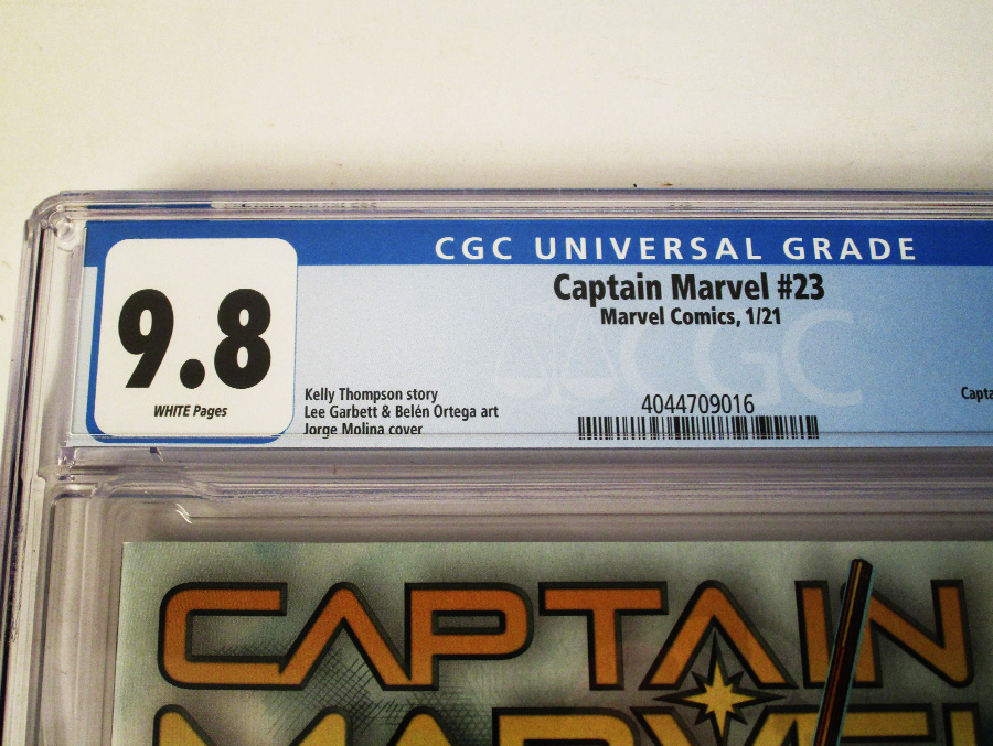 Captain Marvel Vol 9 #23 Cover D 1st Ptg Regular Jorge Molina Cover CGC 9.8