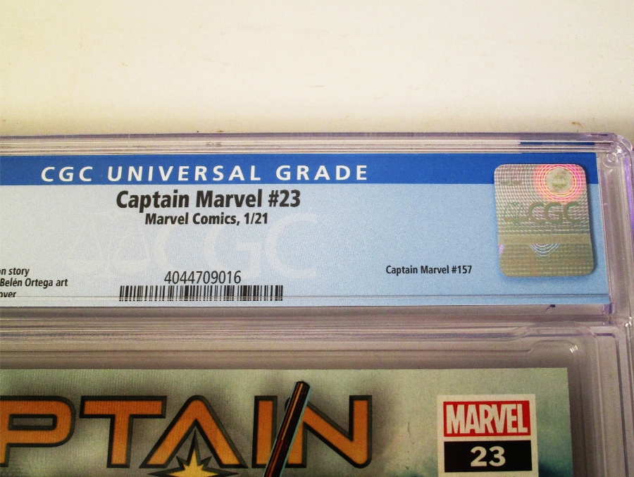Captain Marvel Vol 9 #23 Cover D 1st Ptg Regular Jorge Molina Cover CGC 9.8
