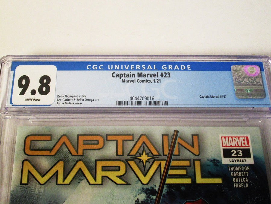 Captain Marvel Vol 9 #23 Cover D 1st Ptg Regular Jorge Molina Cover CGC 9.8