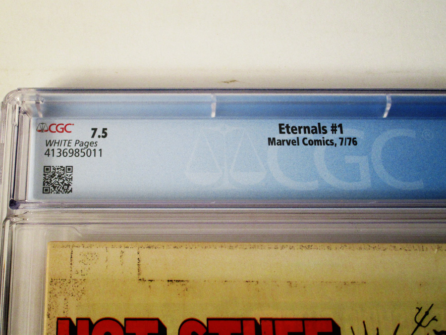 Eternals #1 Cover E Regular 25-Cent Edition CGC 7.5