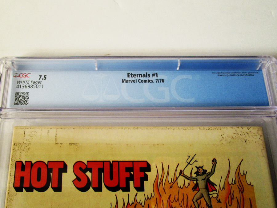 Eternals #1 Cover E Regular 25-Cent Edition CGC 7.5