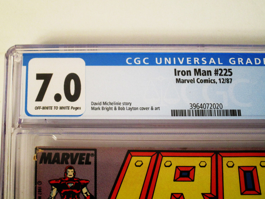 Iron Man #225 Cover C CGC 7.0