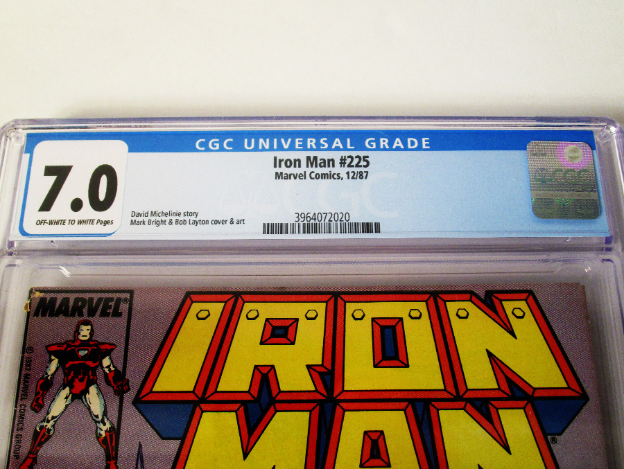 Iron Man #225 Cover C CGC 7.0