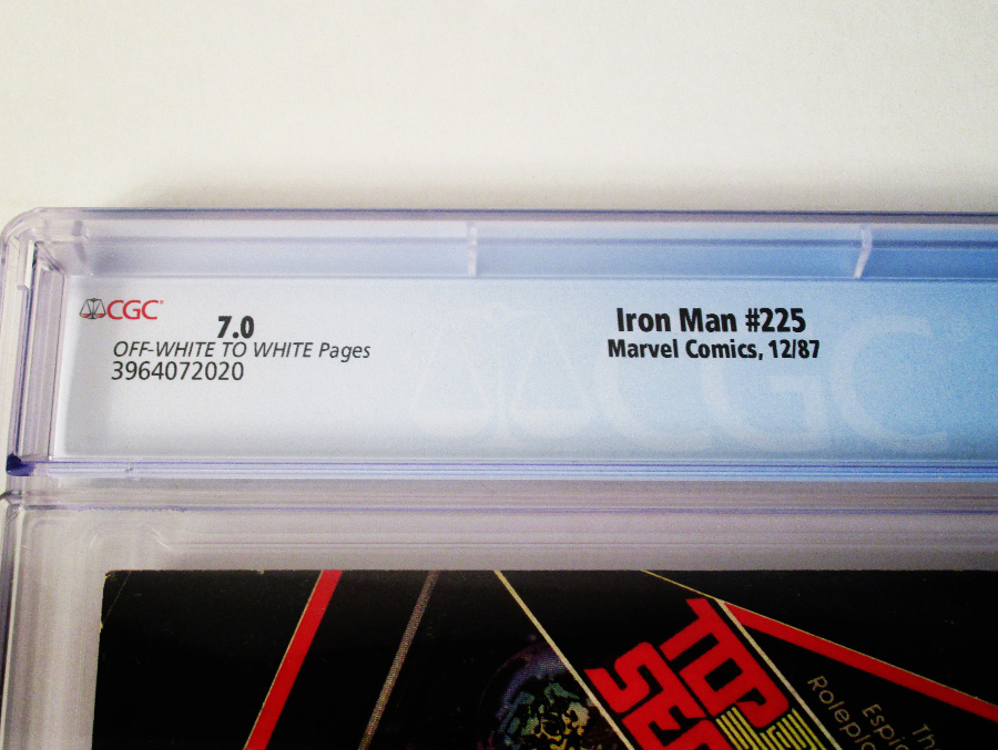 Iron Man #225 Cover C CGC 7.0
