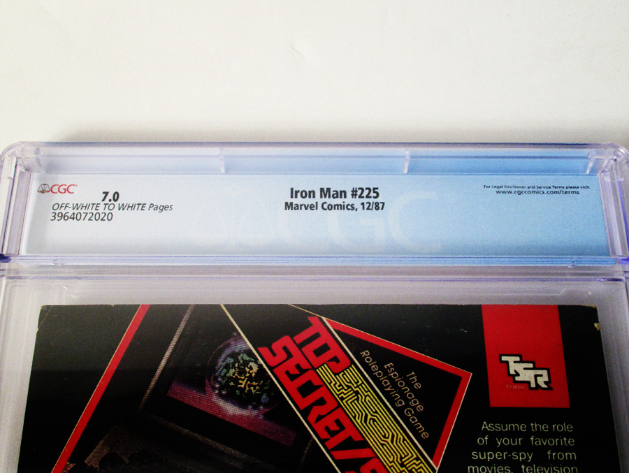Iron Man #225 Cover C CGC 7.0