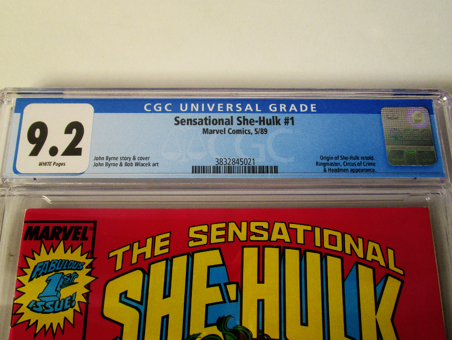 Sensational She-Hulk #1 Cover B CGC 9.2