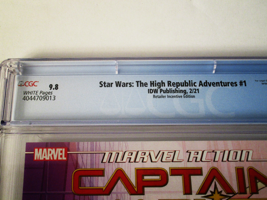 Star Wars The High Republic Adventures #1 Cover C Incentive Yael Nathan Variant Cover CGC 9.8