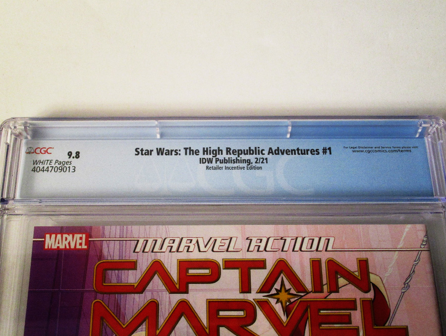 Star Wars The High Republic Adventures #1 Cover C Incentive Yael Nathan Variant Cover CGC 9.8