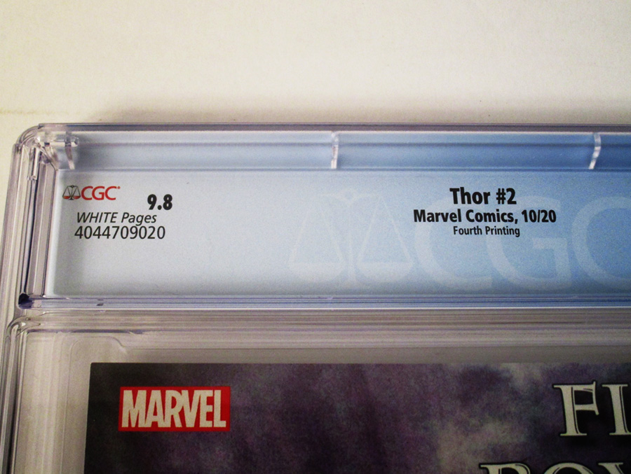 Thor Vol 6 #2 Cover J 4th Ptg Nic Klein Variant Cover CGC 9.8