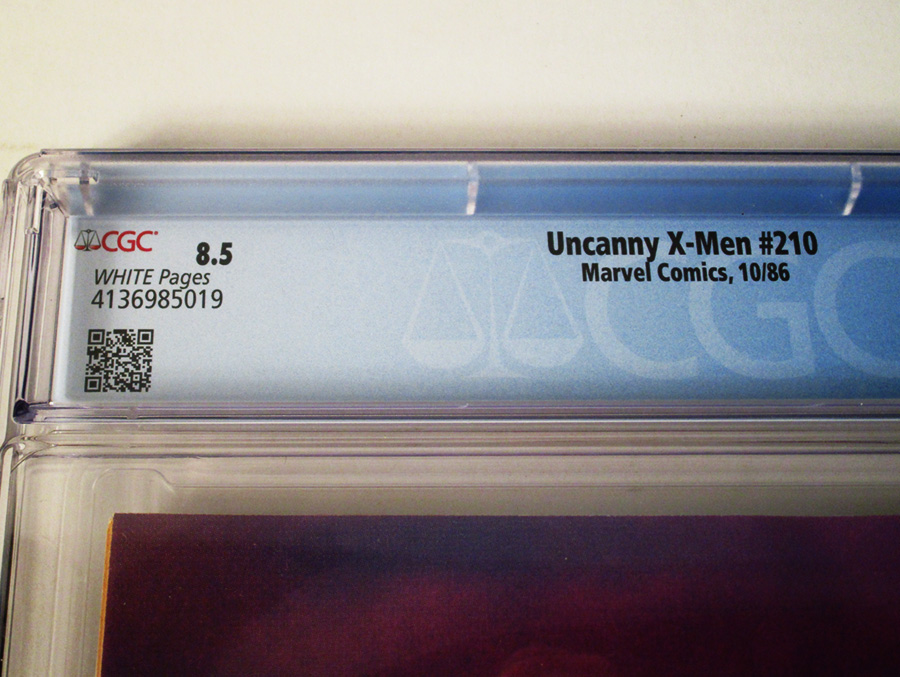 Uncanny X-Men #210 Cover B CGC 8.5