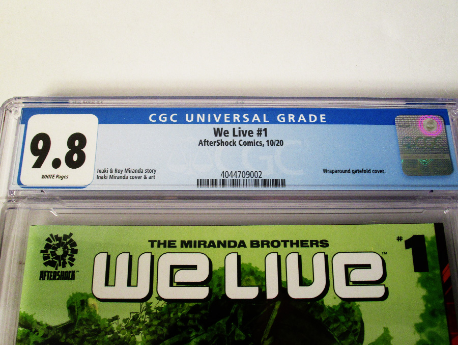 We Live #1 Cover F 1st Ptg Regular Inaki Miranda Triptych Wraparound Cover CGC 9.8