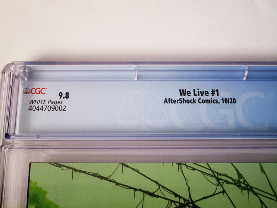 We Live #1 Cover F 1st Ptg Regular Inaki Miranda Triptych Wraparound Cover CGC 9.8