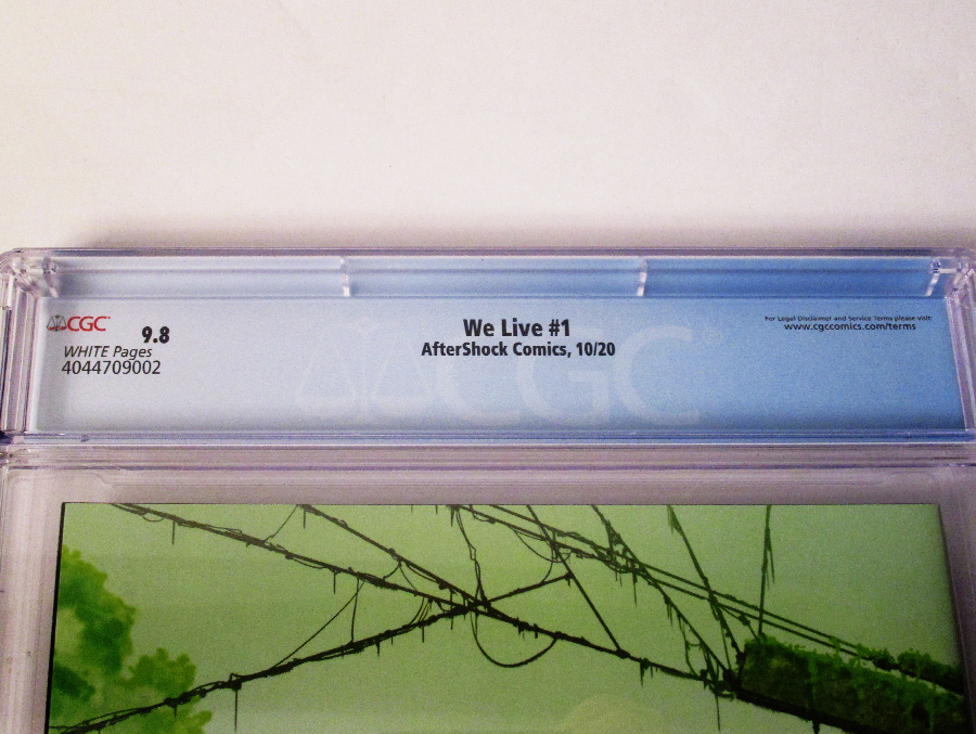 We Live #1 Cover F 1st Ptg Regular Inaki Miranda Triptych Wraparound Cover CGC 9.8