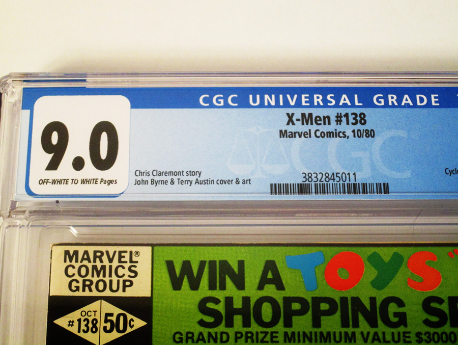 X-Men Vol 1 #138 Cover D CGC 9.0