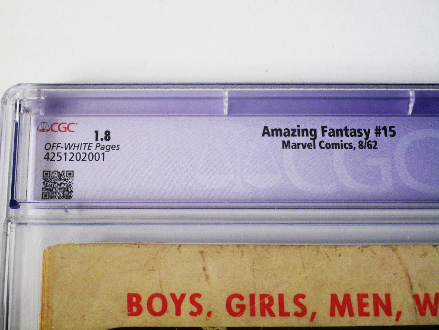 Amazing Fantasy #15 Cover K CGC Restored 1.8